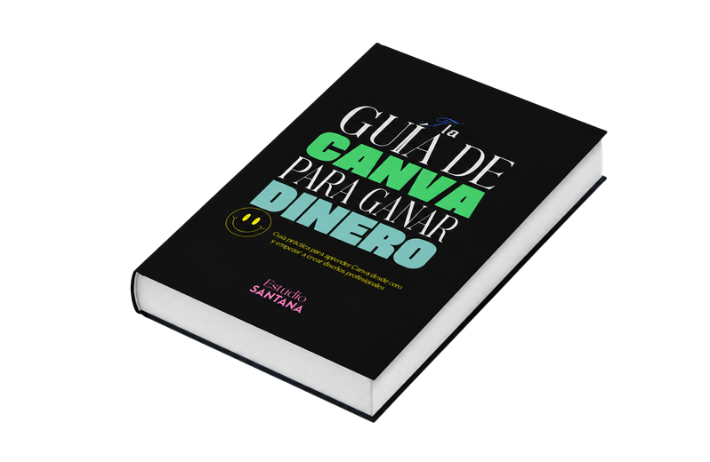 Portada de la guía De usar Canva a ganar dinero